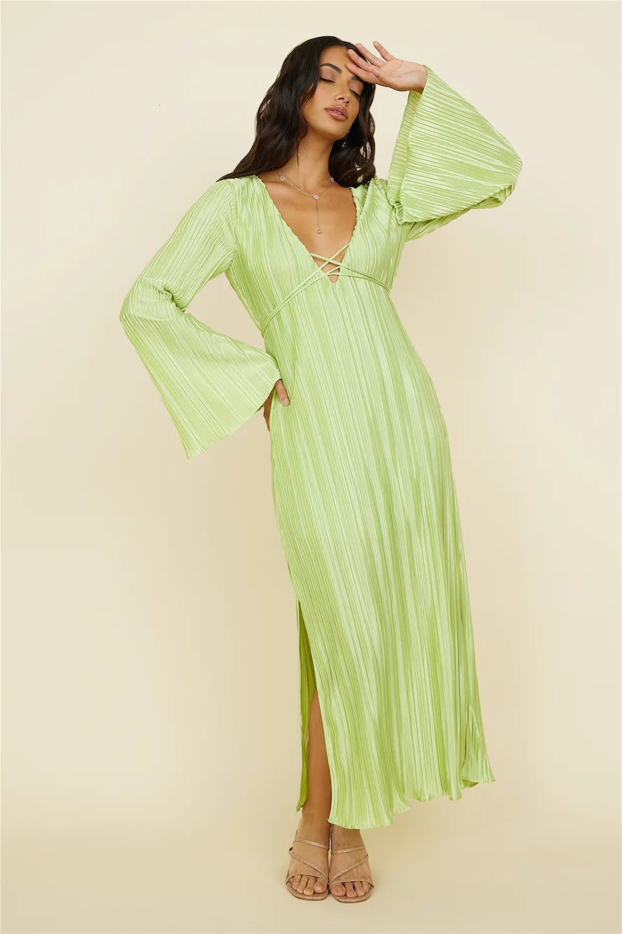 Polonius Maxi Dress Green