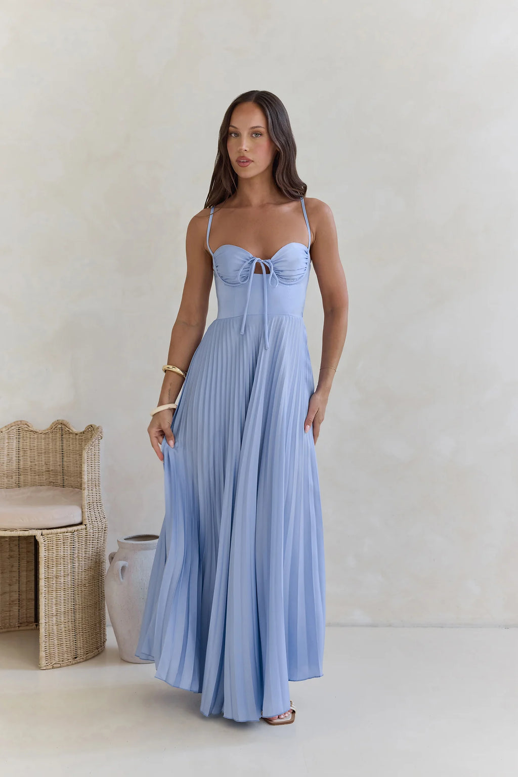 Del Mar Maxi Dress Blue