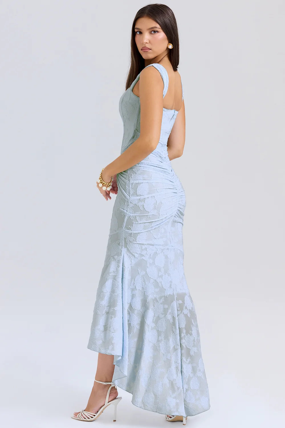 bluebell floral maxi dress