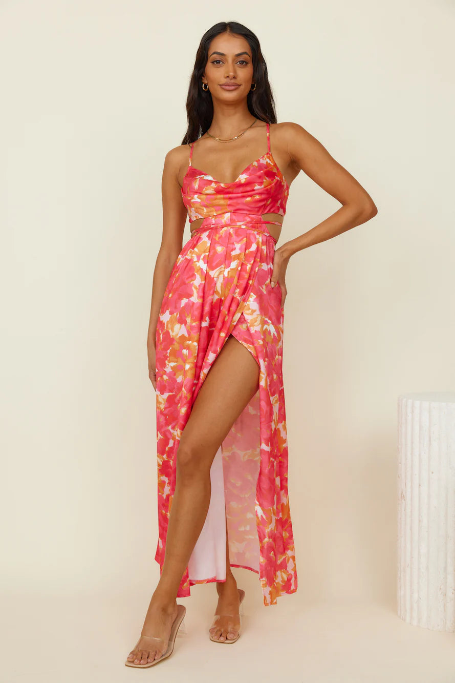 Atelier Of Love Maxi Dress Red