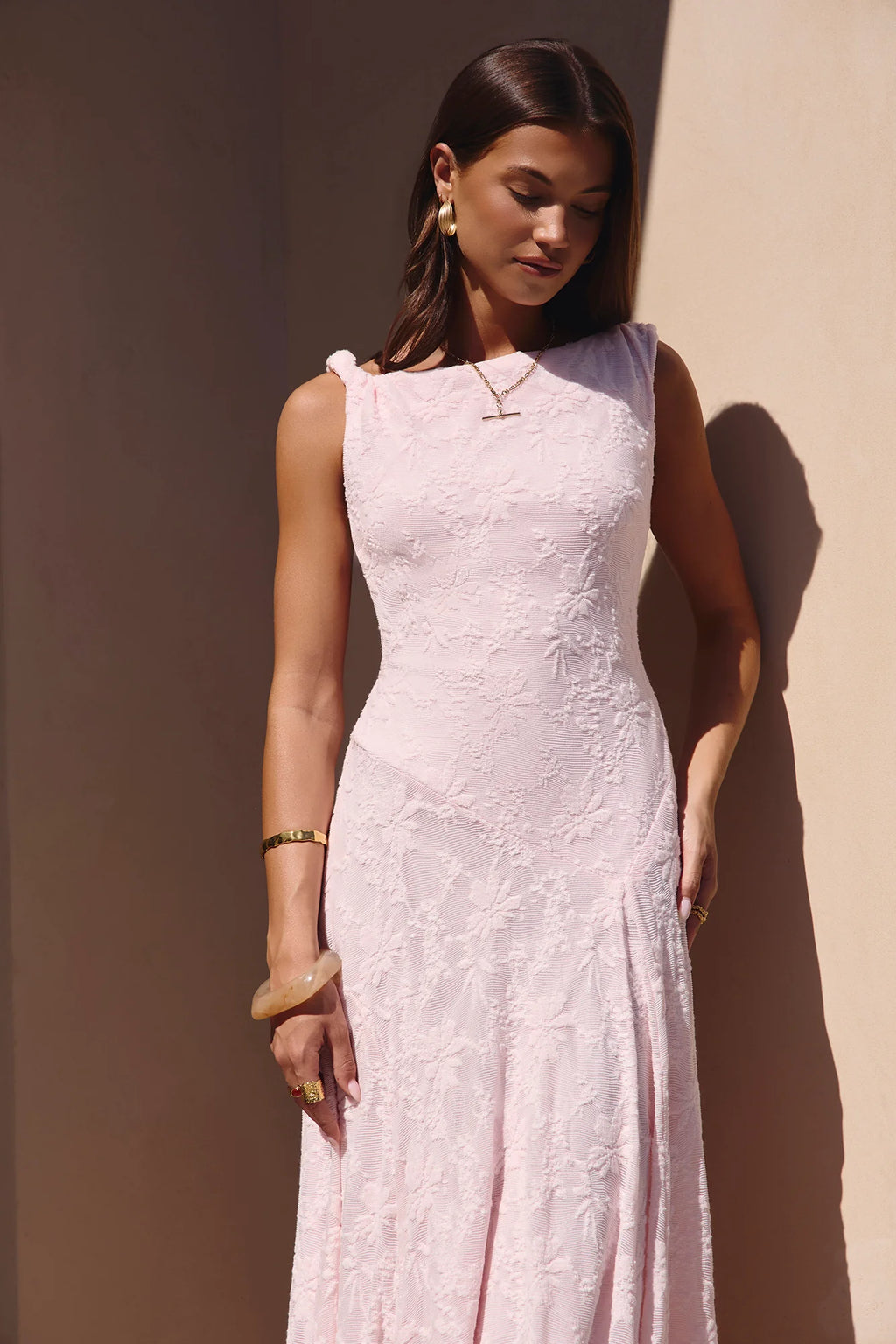 Soft Feelings Maxi Dress Pink