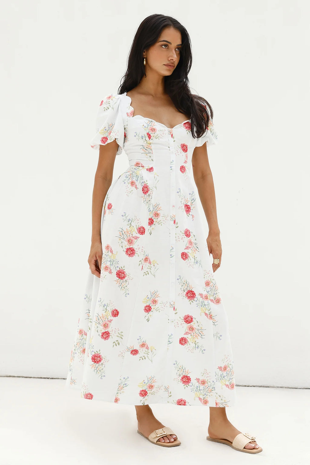 Heritage In Bloom Maxi Dress Floral