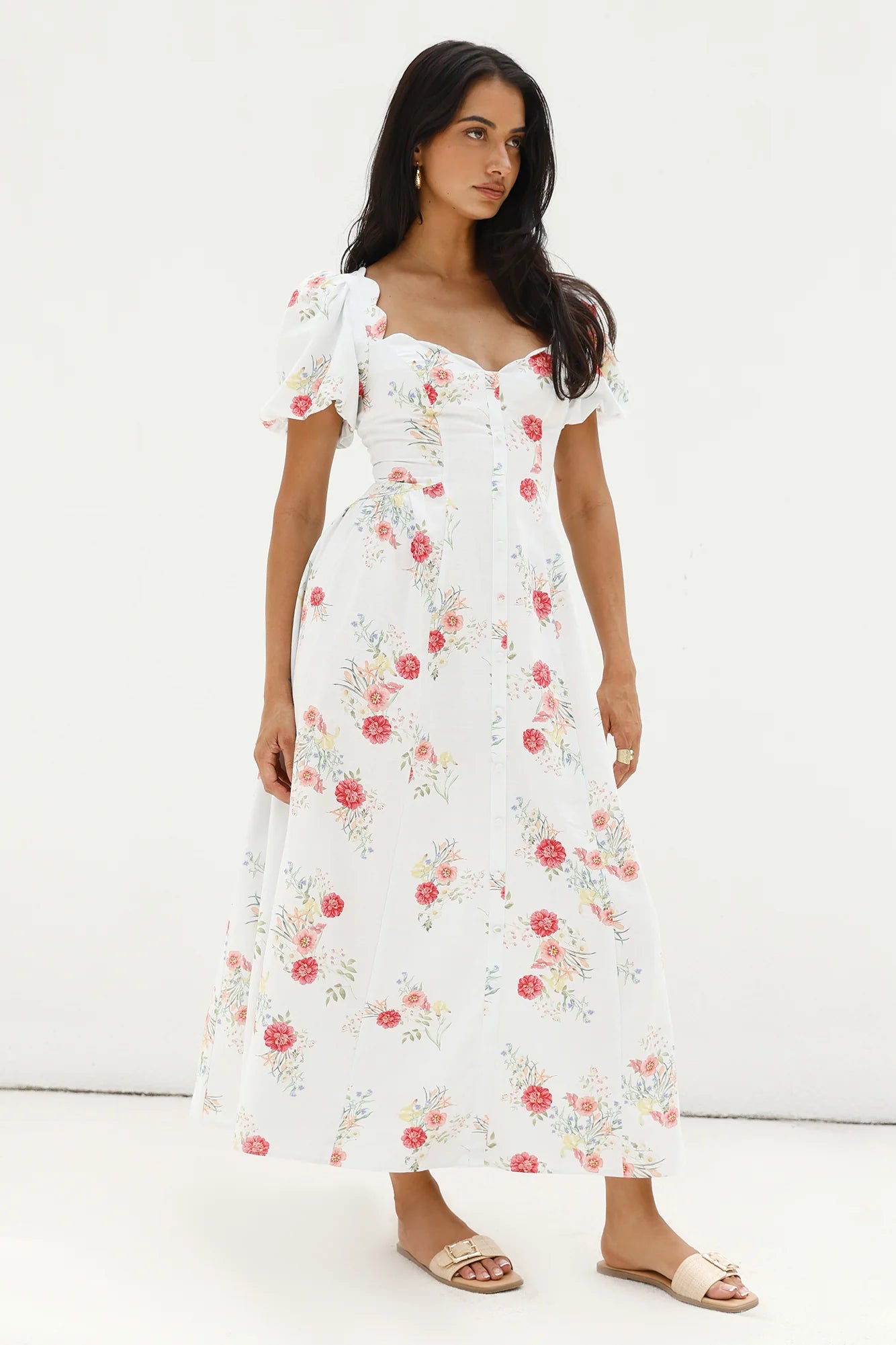 Heritage In Bloom Maxi Dress Floral