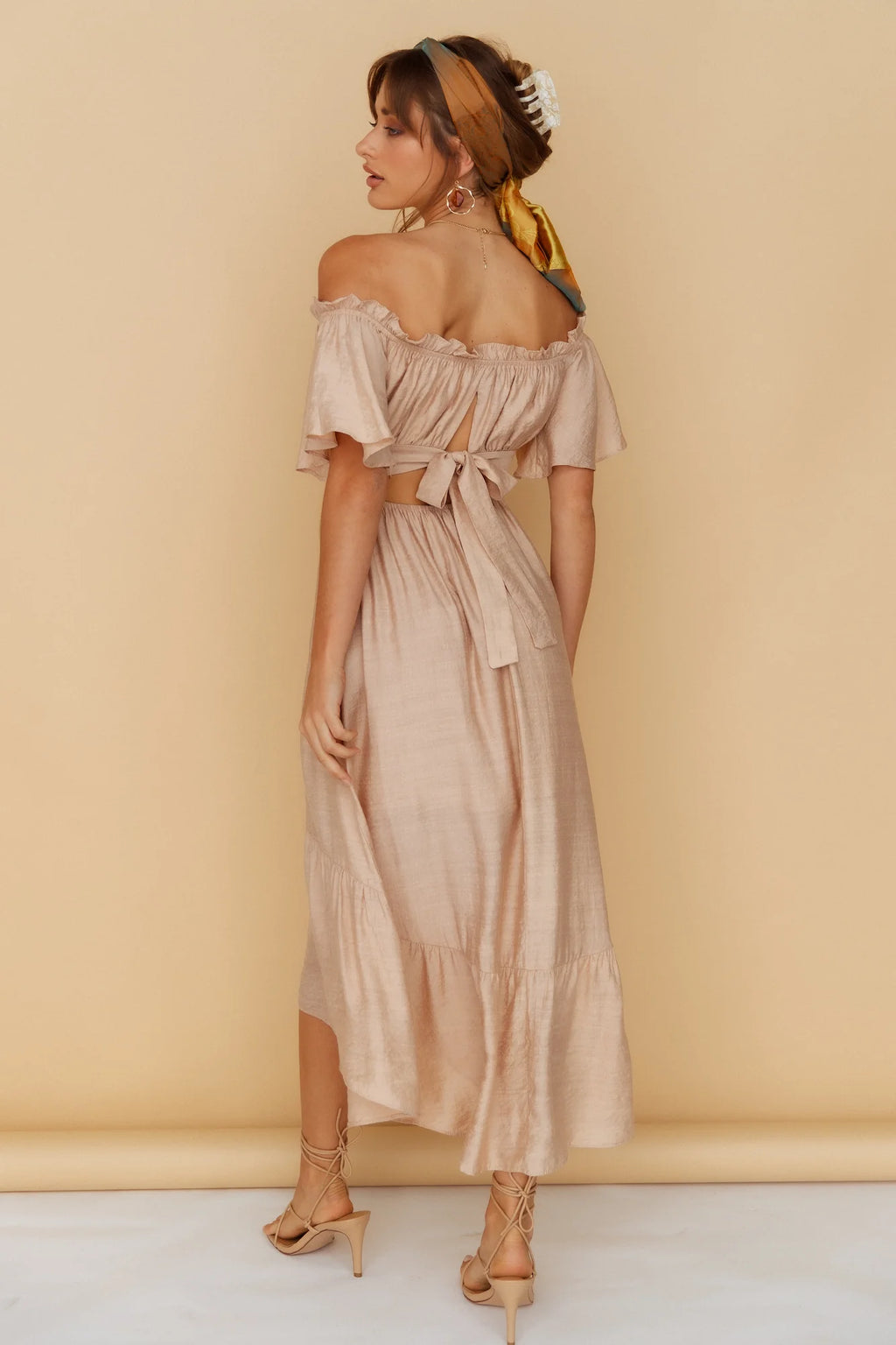Moonchild Maxi Dress Brown