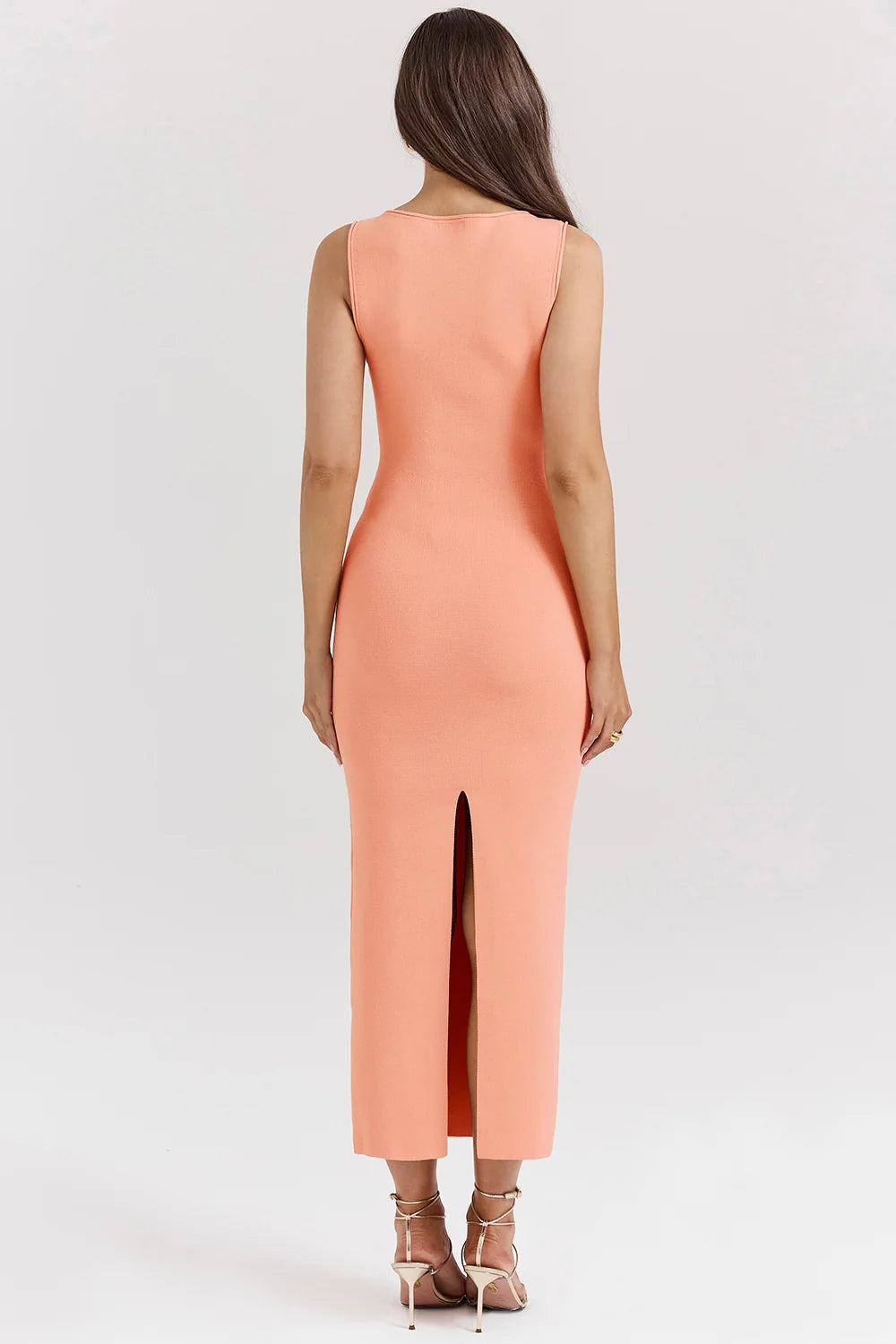 sorbet knit maxi dress - sale