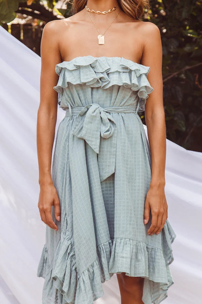 Carlotta Midi Dress Sage