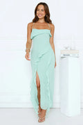 Station Of Luxe Maxi Dress Green