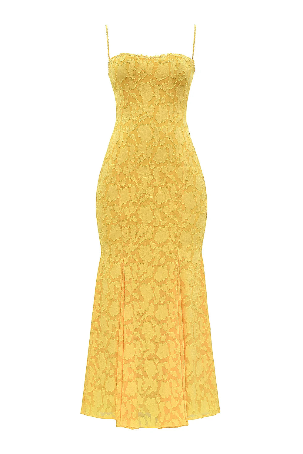 apricot lace up back maxi dress