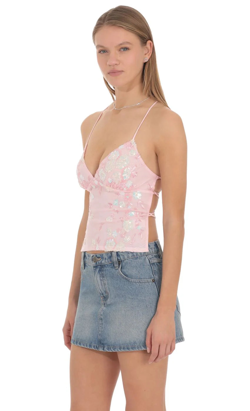 Bianca Sequin Top