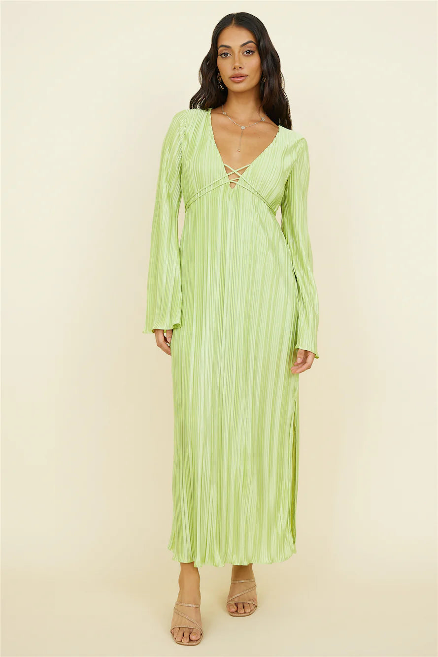 Polonius Maxi Dress Green