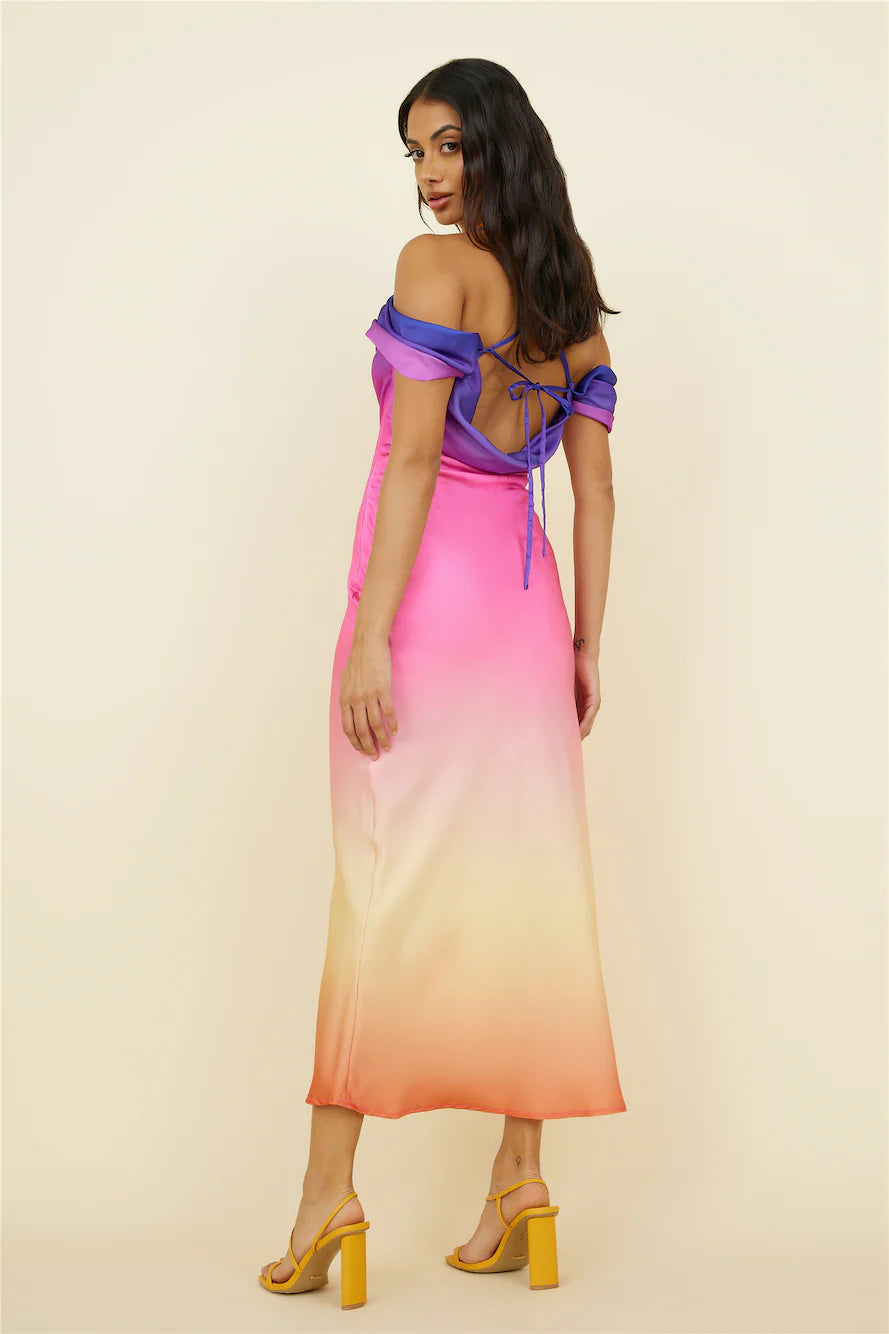 Play My Ace Maxi Dress Multi