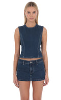 Kalyth Denim Skort