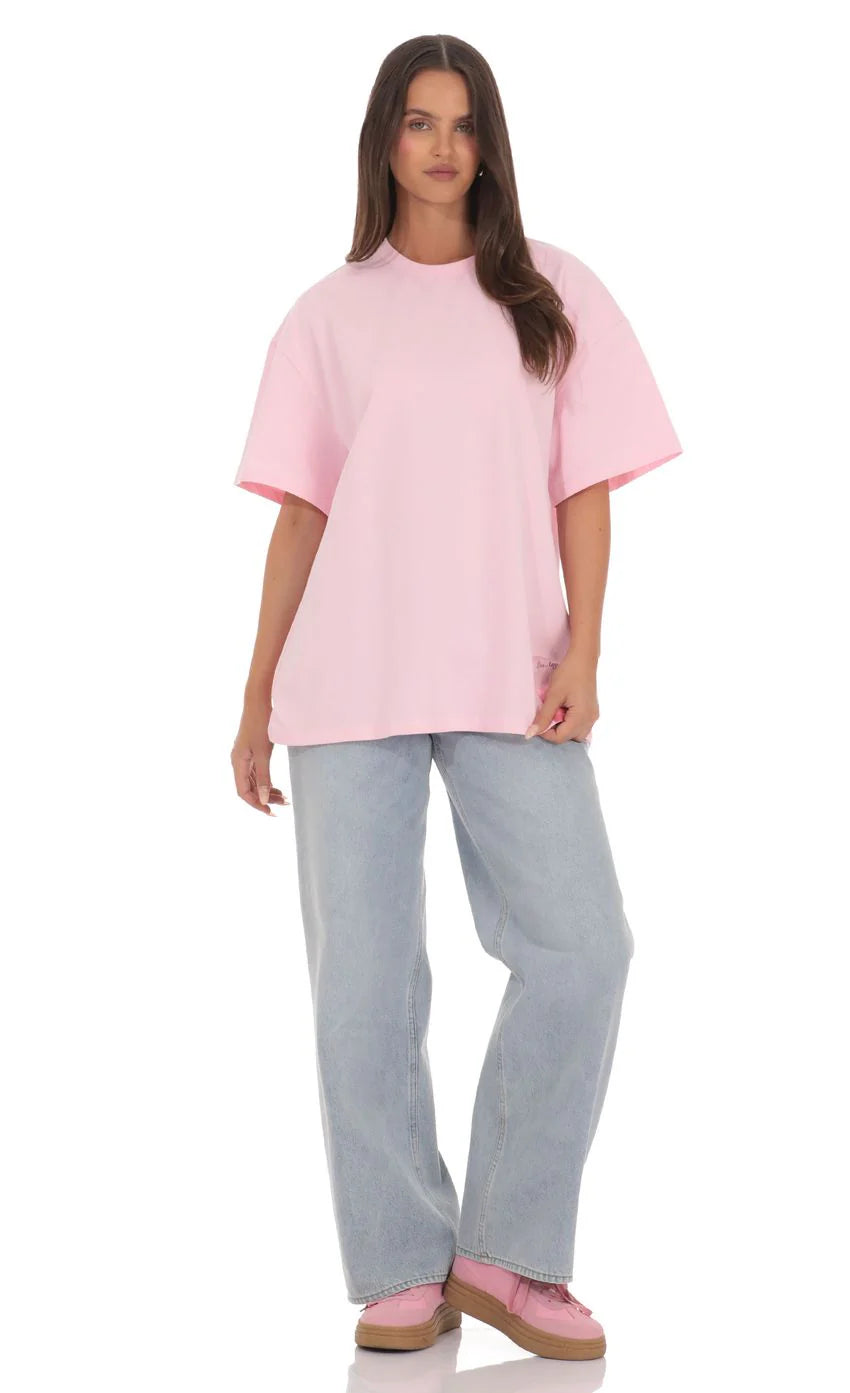 Graphic T-Shirt in Pink