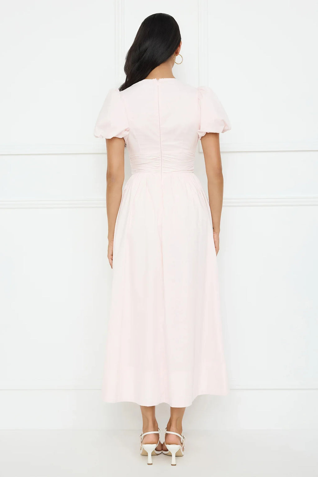 Peach Fizz Maxi Dress Pink