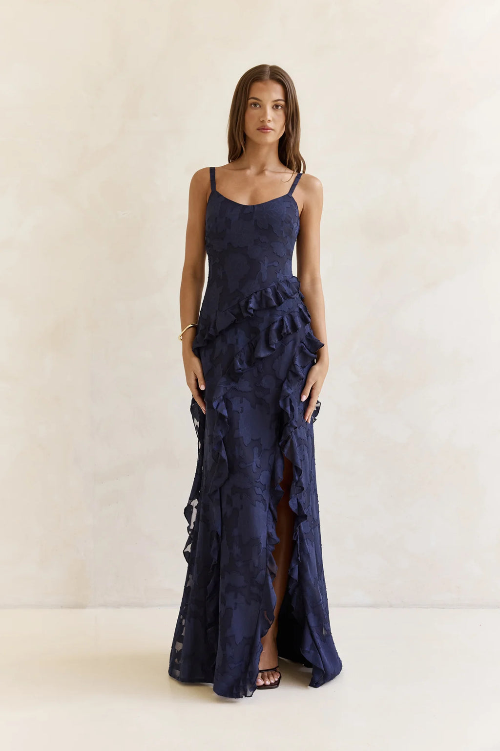 Urban Elegance Maxi Dress Navy