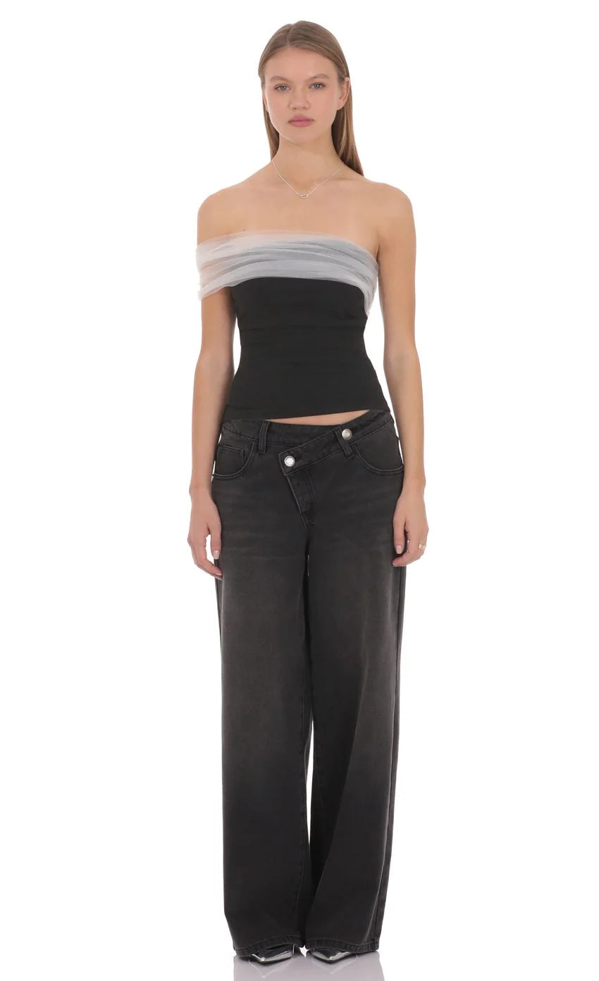 Harper Asymmetrical Top