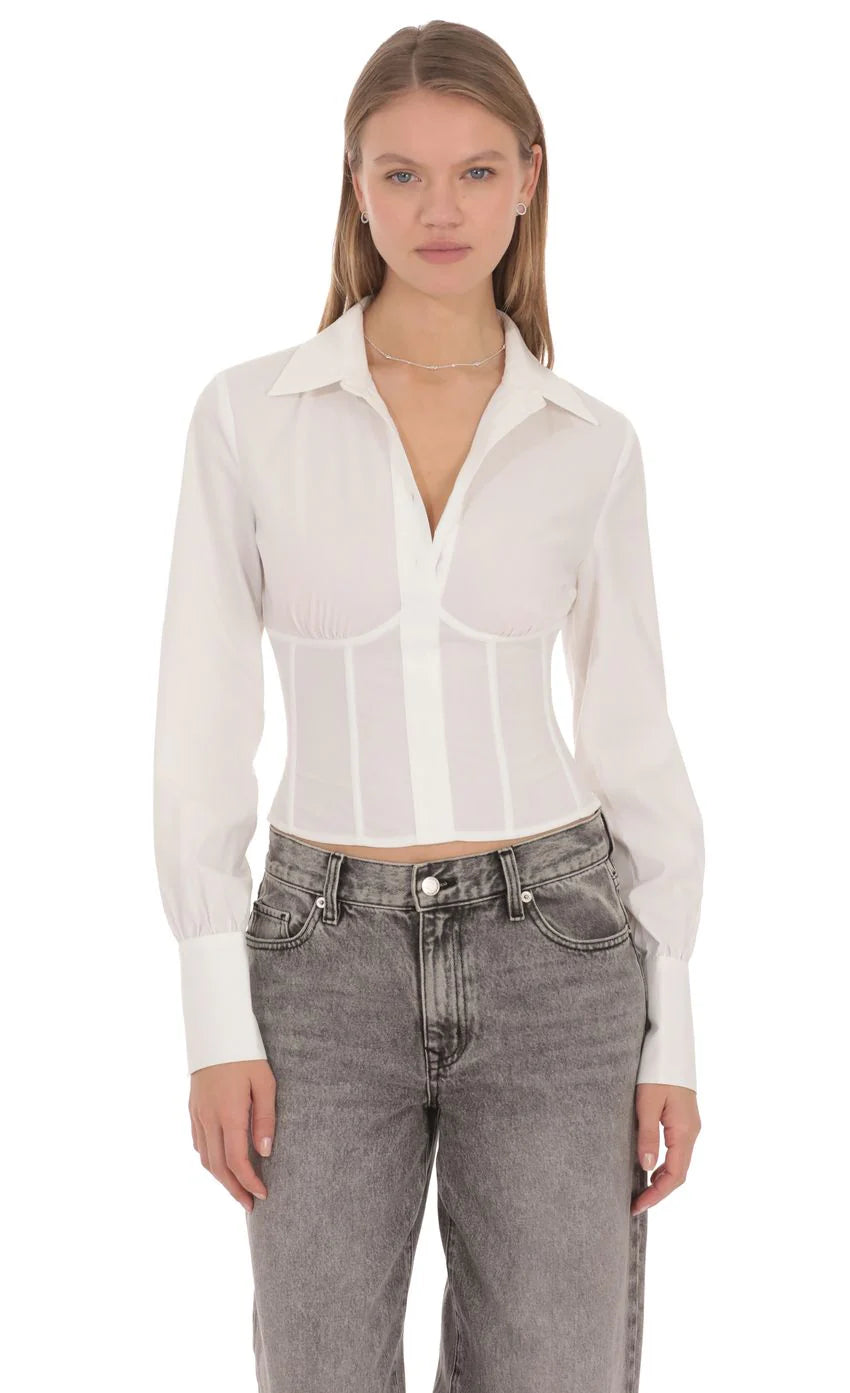 Aubrey Corset Top